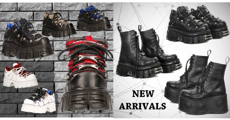 New Rock Shoes A Bold Fusion of Style and Rebellion